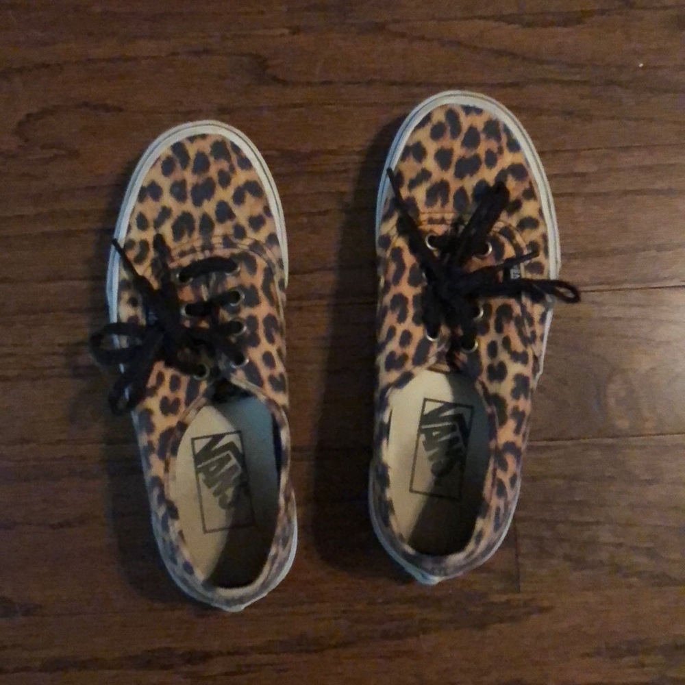 Cheetah Print Vans
